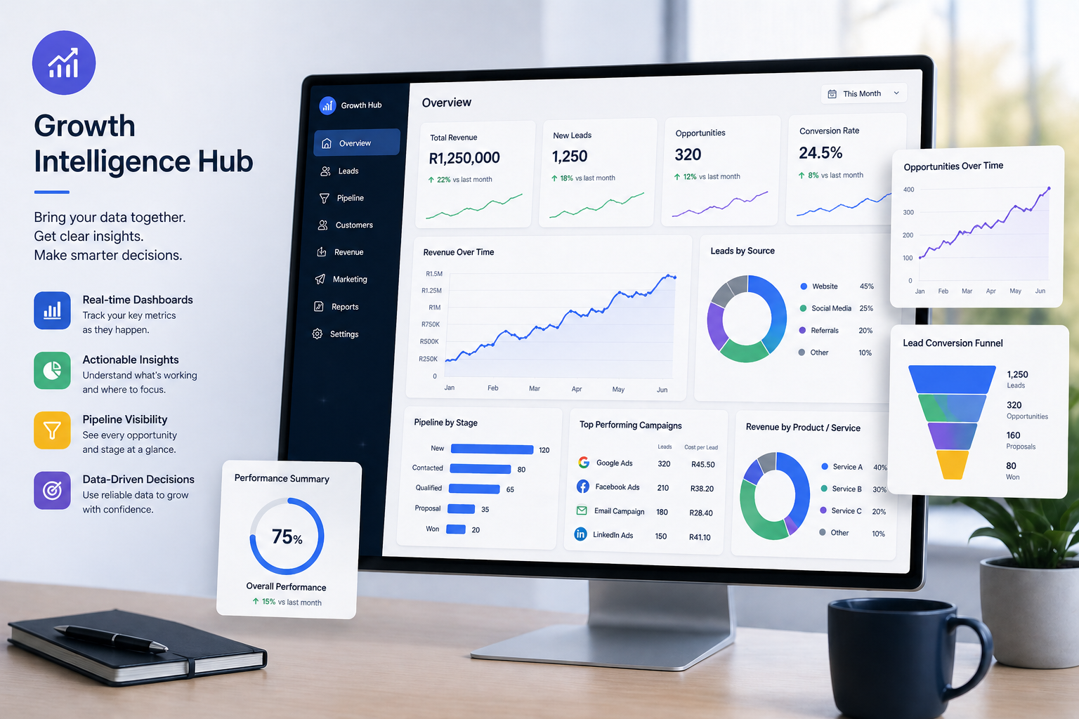 Growth Intelligence Hub Preview